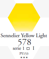  Sennelier Akwarela 1/2 Kostki  Sennelier Yellow Light