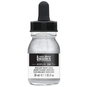 Tusz Akrylowy Liquitex Iridescent Bright Silver