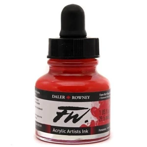 Tusz Akrylowy FW Daler-Rowney Flame Red