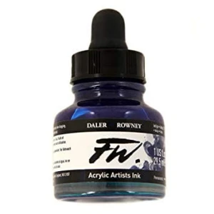 Tusz Akrylowy FW Daler-Rowney Indigo