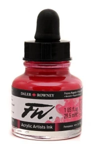 Tusz Akrylowy FW Daler-Rowney Process Magenta