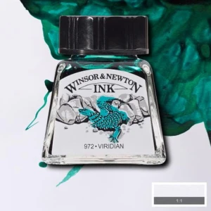 Tusz Kreślarski Winsor & Newton 14ml Viridian