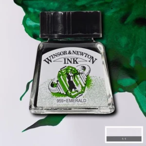 Tusz Kreślarski Winsor & Newton 14ml Emerald
