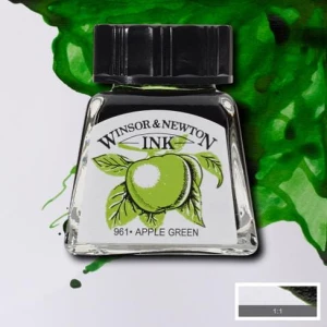 Tusz Kreślarski Winsor & Newton 14ml Apple Green
