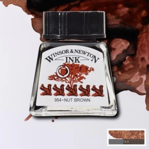 Tusz Kreślarski Winsor & Newton 14ml Nut Brown
