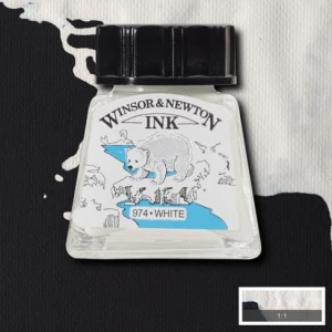 Tusz Kreślarski Winsor & Newton 14ml White