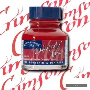 Winsor & Newton Tusz do Kaligrafii Crimson