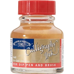 Winsor & Newton Tusz do Kaligrafii Gold