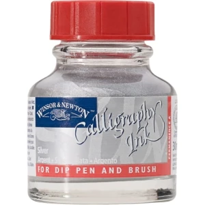Winsor & Newton Tusz do Kaligrafii Silver