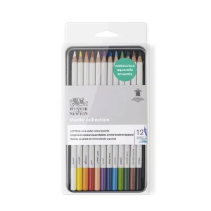 Zestaw Kredek Akwarelowych Winsor & Newton Studio Collection 12szt