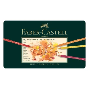 Zestaw 60 Kredek Faber-Castell Polychromos (metalowe opakowanie)