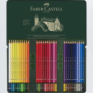 Zestaw 60 Kredek Akwarelowych Faber-Castell Albrecht Durer (metalowe opakowanie)