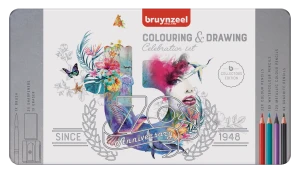 Zestaw do Rysowania Bryunzeel Colouring & Drawing Celebration Set 70szt