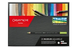 Caran D'ache Zestaw Kredek Akwarelowych Museum 20kol.
