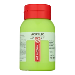 Art Creation Talens Farba Akrylowa 750ml Yellowish Green