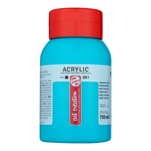 Art Creation Talens Farba Akrylowa 750ml Turqoise Green