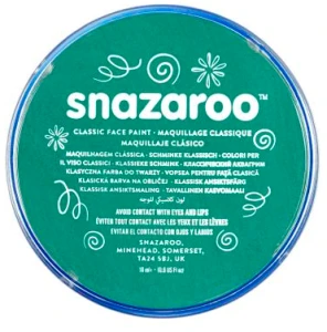 Farba do Ciała Snazaroo 18ml Morski Zielony Teal