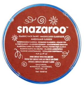 Farba do Ciała Snazaroo 18ml Rdzawy Brąz Rust Brown