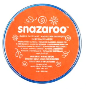Farba do Ciała Snazaroo 18ml Pomarańczowy Orange