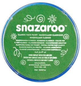 Farba do Ciała Snazaroo 18ml Trawiasty Zielony Grass Green