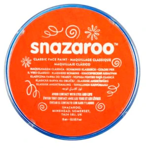 Farba do Ciała Snazaroo 18ml Ciemny Pomarańcz Dark Orange