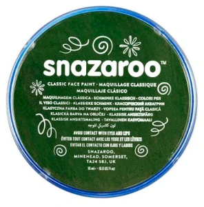 Farba do Ciała Snazaroo 18ml Ciemna Zieleń Dark Green