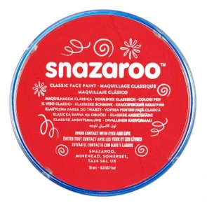 Farba do Ciała Snazaroo 18ml Czerwony Bright Red