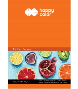 Happy Color Blok Papieru do Akrylu A3