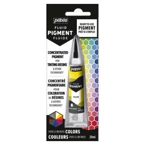 Barwnik do Żywicy Pebeo Fluid Pigment 20ml Yellow