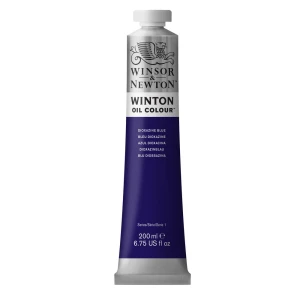 Studyjna Farba Olejna Winton 200ml Dioxazine Blue