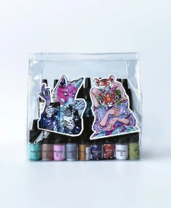 Zestaw Tuszy Alkoholowy Mini Alkoholink 40 x 5ml Kamenskaya Ink