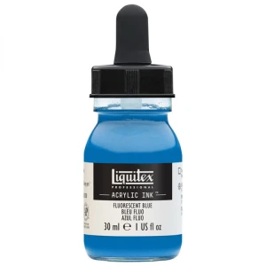 Tusz Akrylowy Liquitex Fluorescent Blue