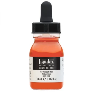 Tusz Akrylowy Liquitex Fluorescent Red