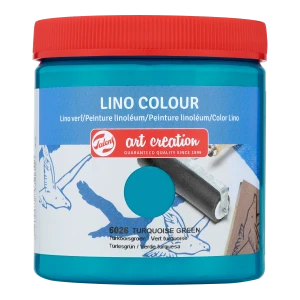 Farba do linorytu Lino Colour Art Creation 250ml Turquoise Green