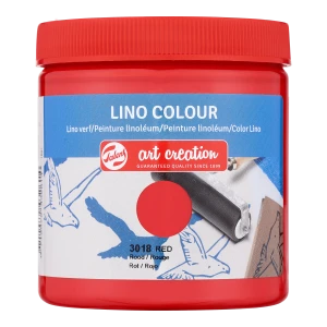 Farba do linorytu Lino Colour Art Creation 250ml Red