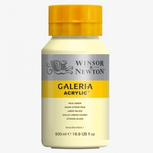 Galeria Winsor & Newton Farba Akrylowa 500ml Pale Lemon