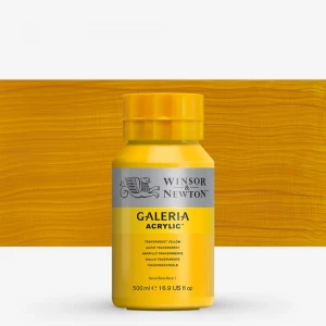 Galeria Winsor & Newton Farba Akrylowa 500ml Transparent Yellow