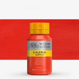 Galeria Winsor & Newton Farba Akrylowa 500ml Vermillion Hue