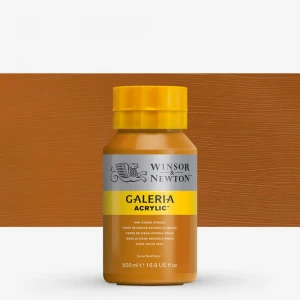 Galeria Winsor & Newton Farba Akrylowa 500ml Raw Sienna Opaque 