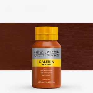 Galeria Winsor & Newton Farba Akrylowa 500ml Burnt Sienna
