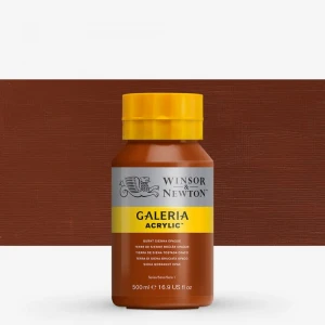 Galeria Winsor & Newton Farba Akrylowa 500ml Burnt Sienna Opaque