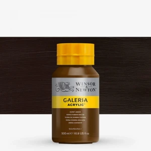 Galeria Winsor & Newton Farba Akrylowa 500ml Burnt Umber