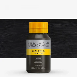 Galeria Winsor & Newton Farba Akrylowa 500ml Ivory Black