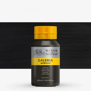 Galeria Winsor & Newton Farba Akrylowa 500ml Lamp Black
