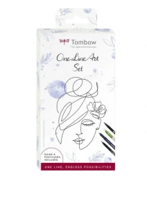 Zestaw do One Line Art Set Tombow  9 szt.