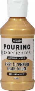 Pebeo Pouring Experiences 118ml Gold