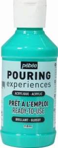 Pebeo Pouring Experiences 118ml Aqua Green