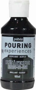 Pebeo Pouring Experiences 118ml Ivory Black