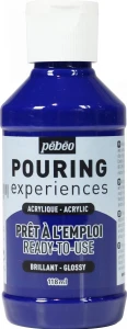 Pebeo Pouring Experiences 118ml Cyan Blue