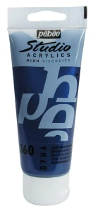 Farba Akrylowa Pebeo Iridescent Blue Black